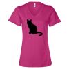 Women’s Relaxed Jersey V-Neck Tee Thumbnail
