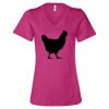 Women’s Relaxed Jersey V-Neck Tee Thumbnail
