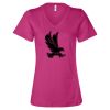 Women’s Relaxed Jersey V-Neck Tee Thumbnail