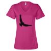 Women’s Relaxed Jersey V-Neck Tee Thumbnail