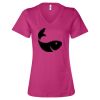 Women’s Relaxed Jersey V-Neck Tee Thumbnail