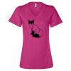 Women’s Relaxed Jersey V-Neck Tee Thumbnail
