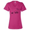 Women’s Relaxed Jersey V-Neck Tee Thumbnail