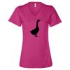 Women’s Relaxed Jersey V-Neck Tee Thumbnail