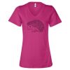 Women’s Relaxed Jersey V-Neck Tee Thumbnail