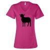 Women’s Relaxed Jersey V-Neck Tee Thumbnail
