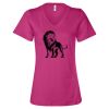 Women’s Relaxed Jersey V-Neck Tee Thumbnail
