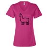 Women’s Relaxed Jersey V-Neck Tee Thumbnail