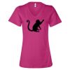 Women’s Relaxed Jersey V-Neck Tee Thumbnail
