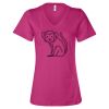 Women’s Relaxed Jersey V-Neck Tee Thumbnail