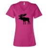 Women’s Relaxed Jersey V-Neck Tee Thumbnail