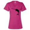 Women’s Relaxed Jersey V-Neck Tee Thumbnail