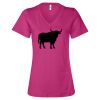 Women’s Relaxed Jersey V-Neck Tee Thumbnail