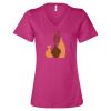 Women’s Relaxed Jersey V-Neck Tee Thumbnail
