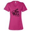 Women’s Relaxed Jersey V-Neck Tee Thumbnail
