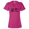 Women’s Relaxed Jersey V-Neck Tee Thumbnail