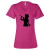 Women’s Relaxed Jersey V-Neck Tee Thumbnail