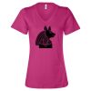 Women’s Relaxed Jersey V-Neck Tee Thumbnail