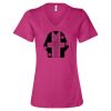 Women’s Relaxed Jersey V-Neck Tee Thumbnail