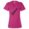 Women’s Relaxed Jersey V-Neck Tee Thumbnail