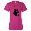 Women’s Relaxed Jersey V-Neck Tee Thumbnail