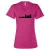Women’s Relaxed Jersey V-Neck Tee Thumbnail