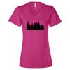 Women’s Relaxed Jersey V-Neck Tee Thumbnail