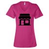 Women’s Relaxed Jersey V-Neck Tee Thumbnail