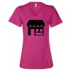 Women’s Relaxed Jersey V-Neck Tee Thumbnail