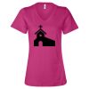 Women’s Relaxed Jersey V-Neck Tee Thumbnail