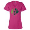 Women’s Relaxed Jersey V-Neck Tee Thumbnail