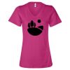 Women’s Relaxed Jersey V-Neck Tee Thumbnail