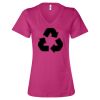 Women’s Relaxed Jersey V-Neck Tee Thumbnail
