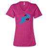 Women’s Relaxed Jersey V-Neck Tee Thumbnail