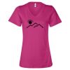 Women’s Relaxed Jersey V-Neck Tee Thumbnail