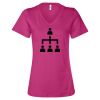 Women’s Relaxed Jersey V-Neck Tee Thumbnail