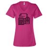 Women’s Relaxed Jersey V-Neck Tee Thumbnail