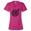 Women’s Relaxed Jersey V-Neck Tee Thumbnail