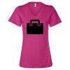 Women’s Relaxed Jersey V-Neck Tee Thumbnail