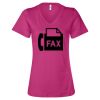 Women’s Relaxed Jersey V-Neck Tee Thumbnail