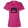 Women’s Relaxed Jersey V-Neck Tee Thumbnail
