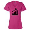 Women’s Relaxed Jersey V-Neck Tee Thumbnail
