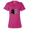 Women’s Relaxed Jersey V-Neck Tee Thumbnail