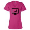 Women’s Relaxed Jersey V-Neck Tee Thumbnail