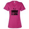 Women’s Relaxed Jersey V-Neck Tee Thumbnail