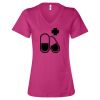 Women’s Relaxed Jersey V-Neck Tee Thumbnail