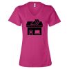 Women’s Relaxed Jersey V-Neck Tee Thumbnail