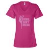 Women’s Relaxed Jersey V-Neck Tee Thumbnail