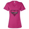 Women’s Relaxed Jersey V-Neck Tee Thumbnail