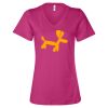Women’s Relaxed Jersey V-Neck Tee Thumbnail